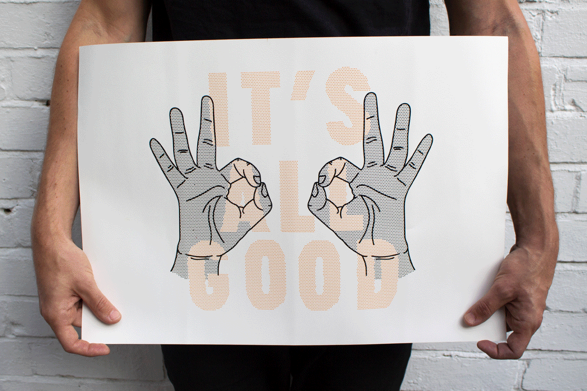 Rotating gif of work examples